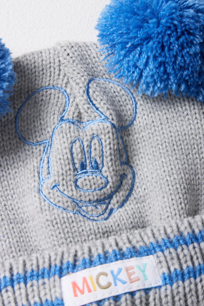 Mickey Mouse Beanie Grey