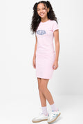 Bodycon With Placement Print Fairy-Tale (1)