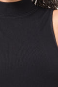 Seam-Free Turtle Neck Bodycon Black (3)