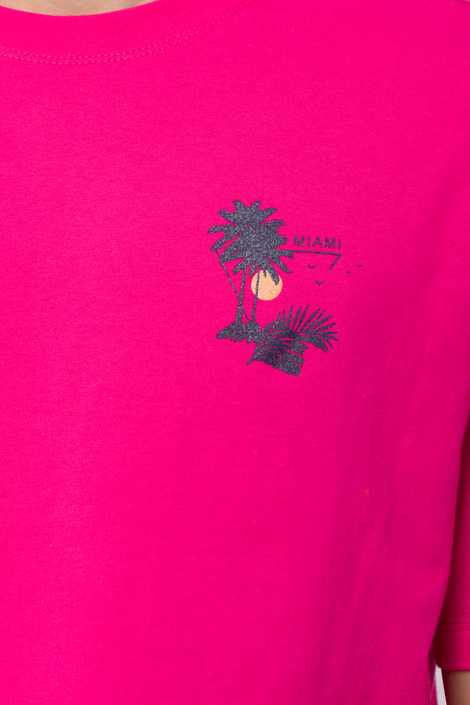 Graphic T-Shirt Cerise (3)