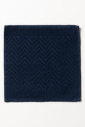 Textured Face Cloth Navy