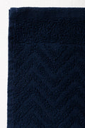 Textured Face Cloth Navy (1)