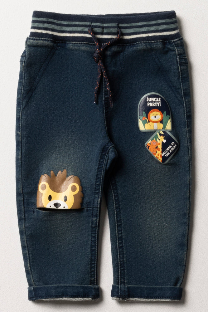 Lion Denim Jeans Dark Blue