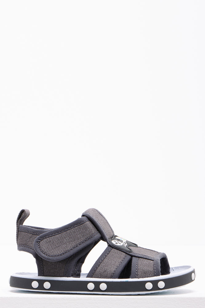 Game Denim Sandal Grey