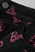 Barbie Denim Shorts Black (1)