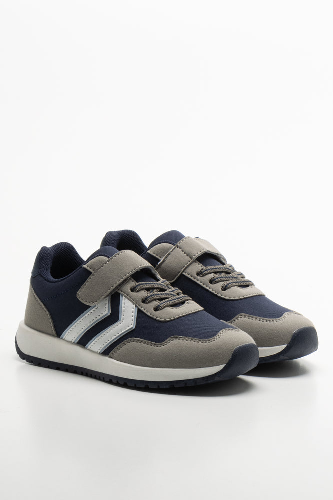 Retro Trainer Navy