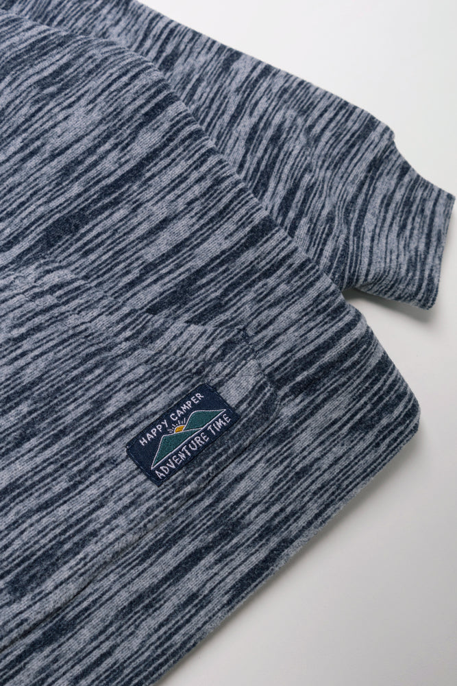 Hoodie Navy (1)