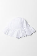 Anglaise Dome Hat White