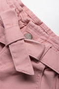 Wide Leg Denim Jeans Pink (1)