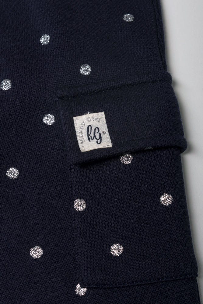 Spot Cargo Trackpants Navy (1)