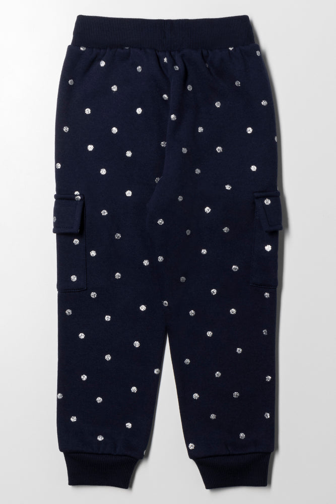 Spot Cargo Trackpants Navy (2)