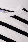 Stripe Short Sleeve T-Shirt White (1)