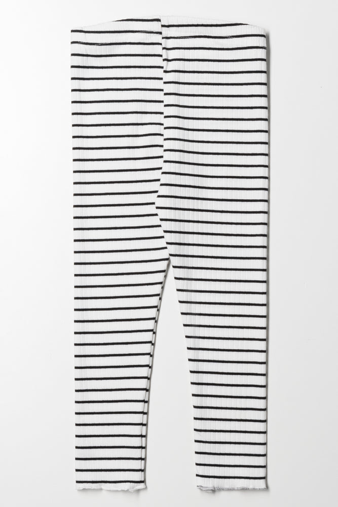 Stripe Leggings Blue (2)