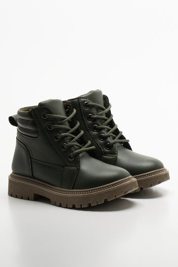 Hiker Boot Dark Green