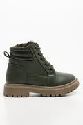 Hiker Boot Dark Green (1)