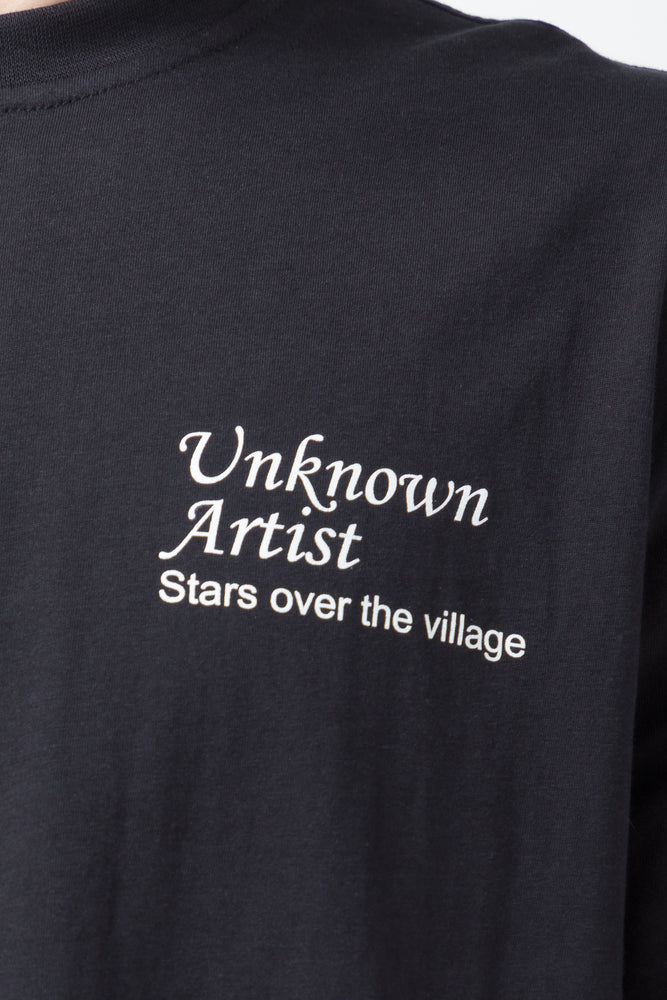 FRONT AND BACK PRINTED T -SHIRT BLACK (3)