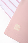 2 Pack Stripe T-Shirts Pink (1)