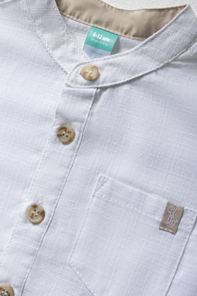Short Sleeve Shirt White (1)
