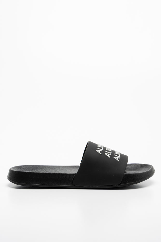 Rubber Pool Slide Black