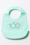 Mickey Mouse Silicone Bib Catcher Aqua