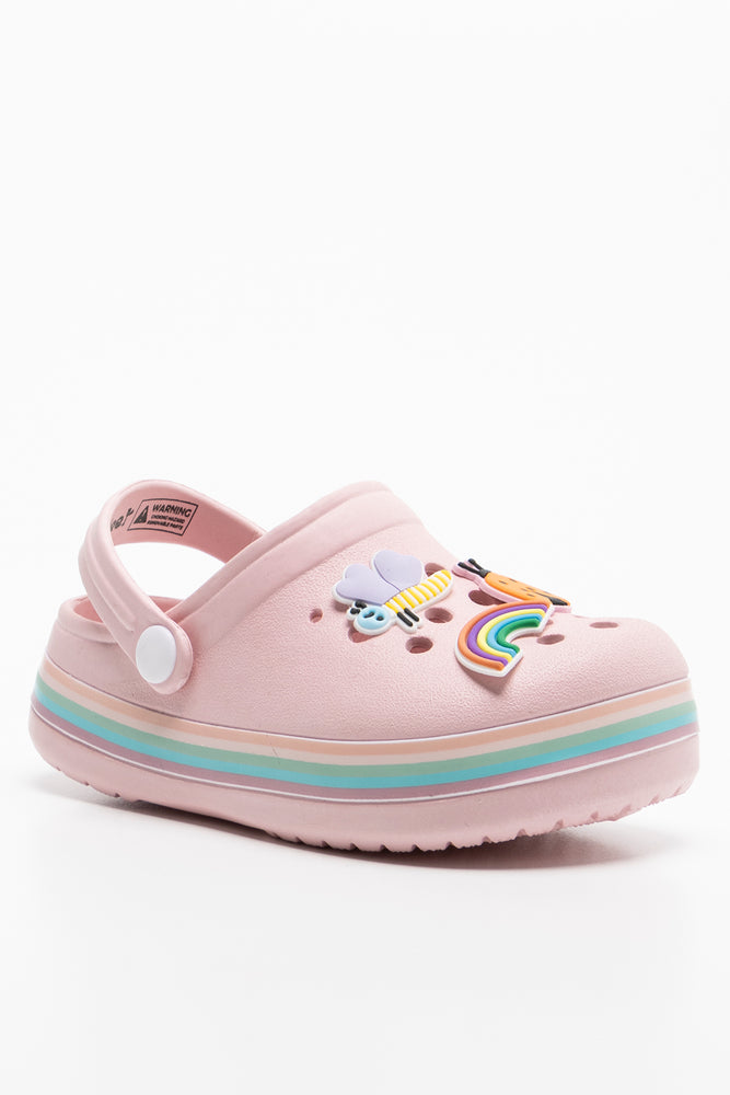 Kreepy Crawly Clog Pink