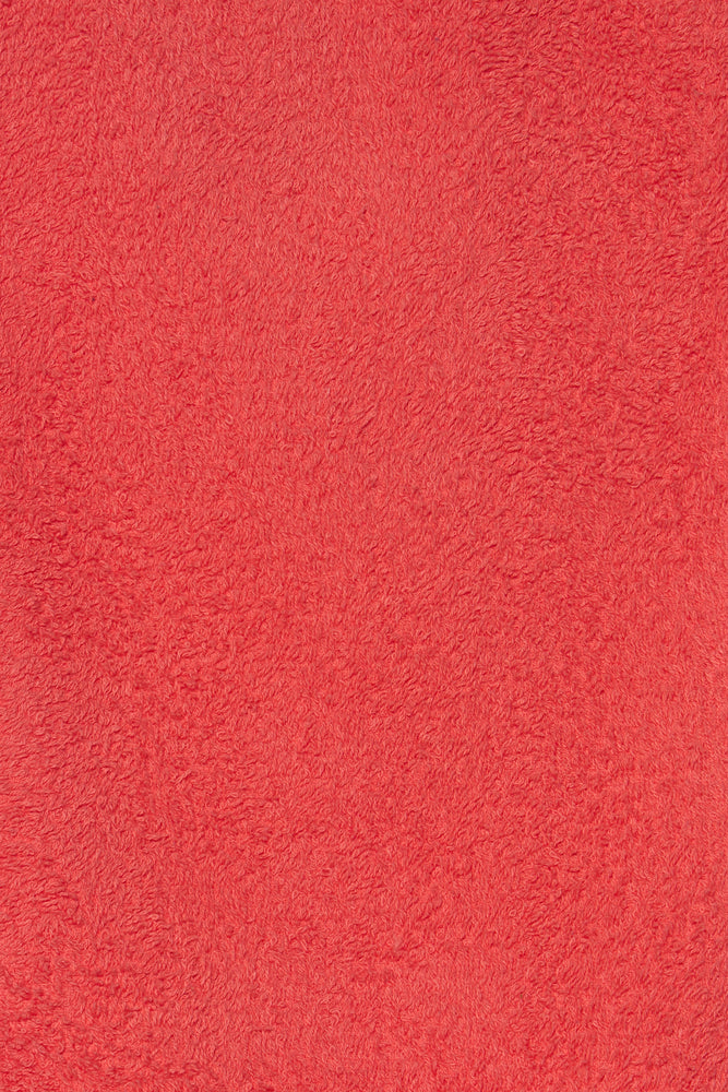 Fringed Guest Towel Coral (2)