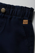 Pull In Denim Shorts Navy (1)