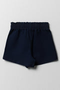 Pull In Denim Shorts Navy (2)