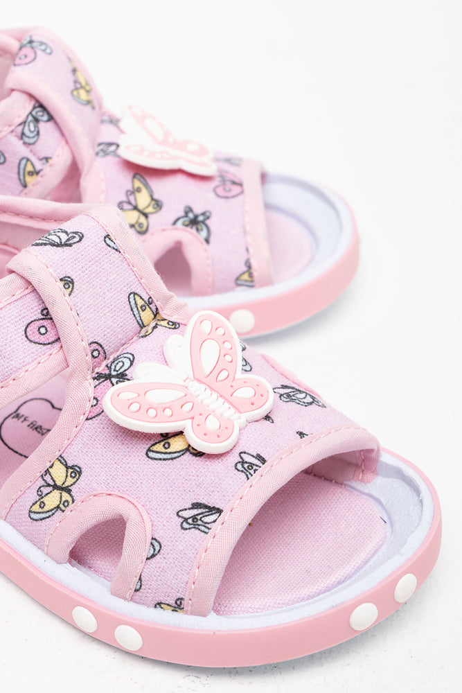 Butterfly Sandal Pink (2)