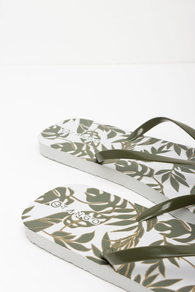 Leaf Flip Flop Green (3)
