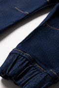 Jogger Denim Jeans Dark Blue (1)