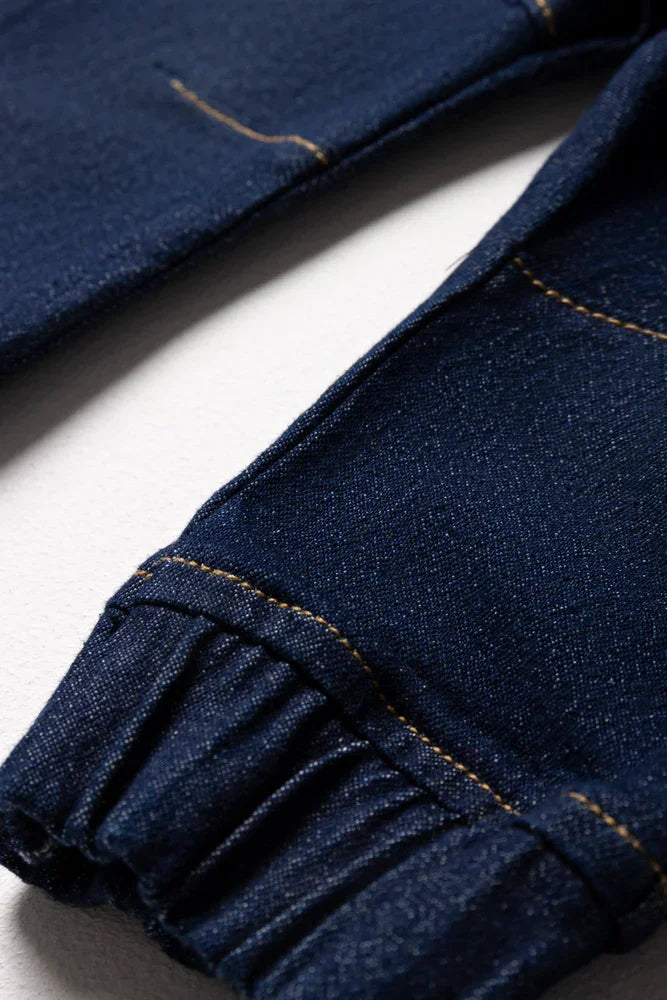 Jogger Denim Jeans Dark Blue (1)