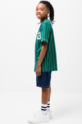 Baseball Short Sleeve T-Shirt Green (1)