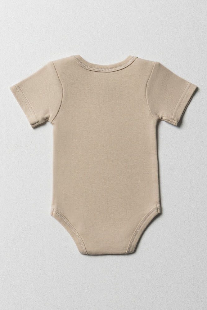 Short Sleeve Body-Vest Natural (3)