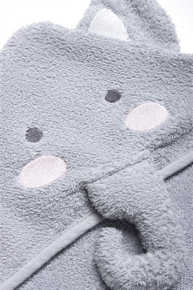 Elephant Towel Set Grey (3)