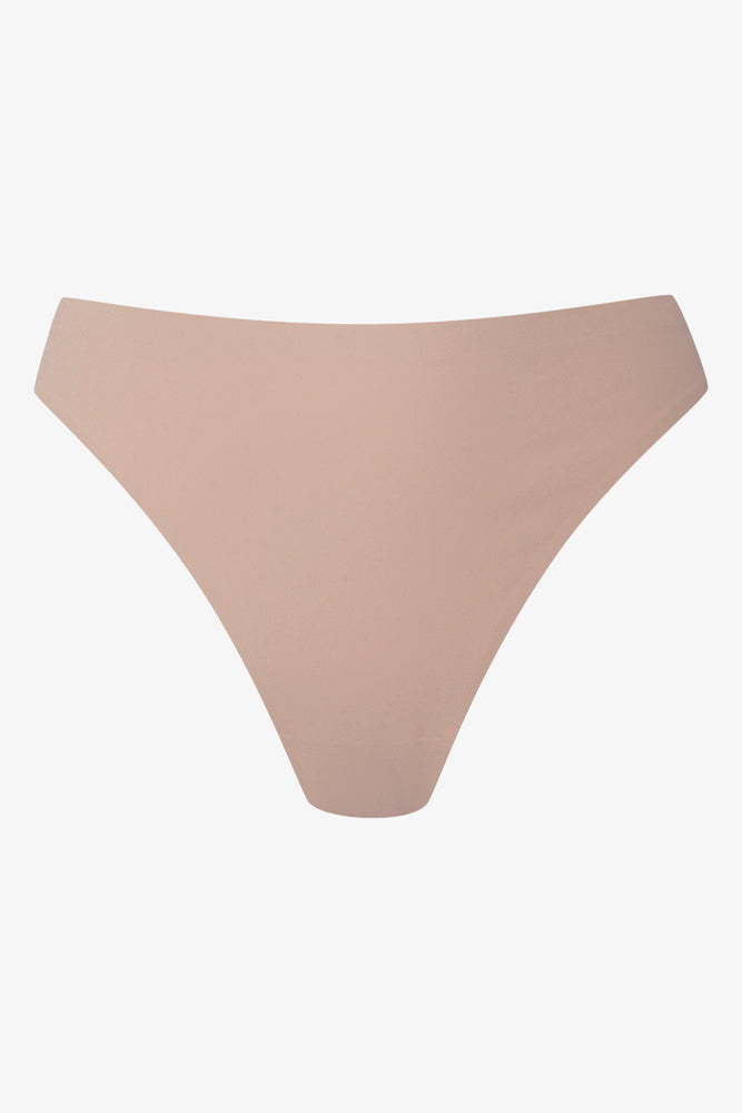 2 Pack Thongs Black & Natural