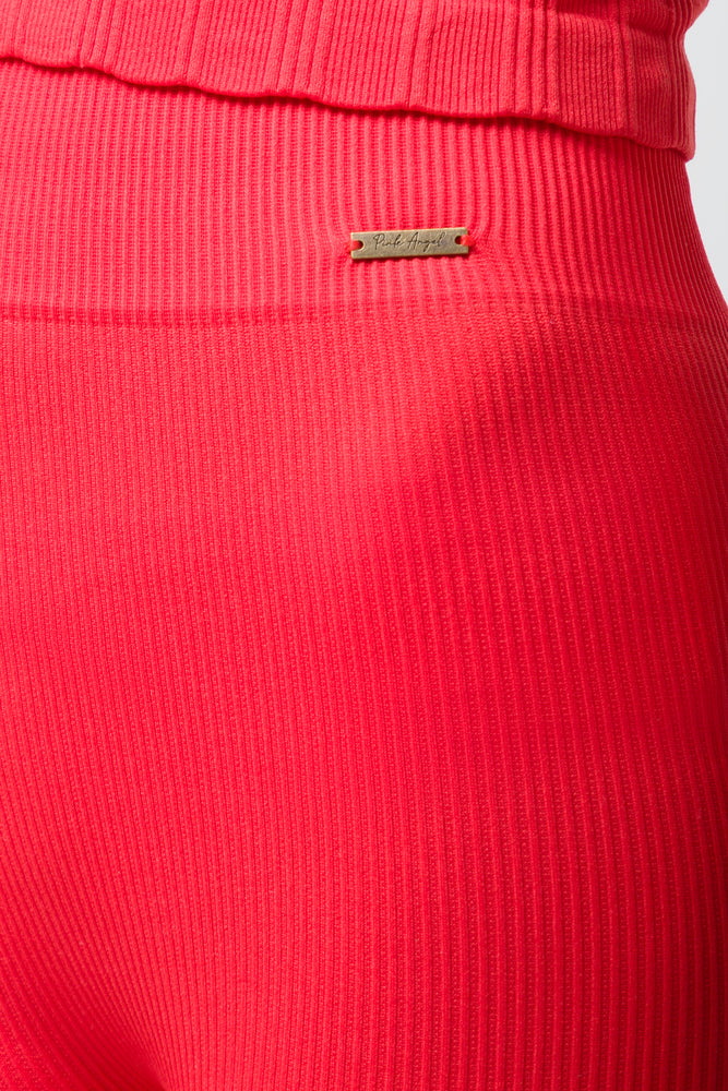 Seamless Cycle Shorts Fiesta Red (4)