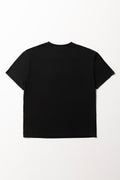 California Dreaming Oversized Short Sleeve T-Shirt Black (2)