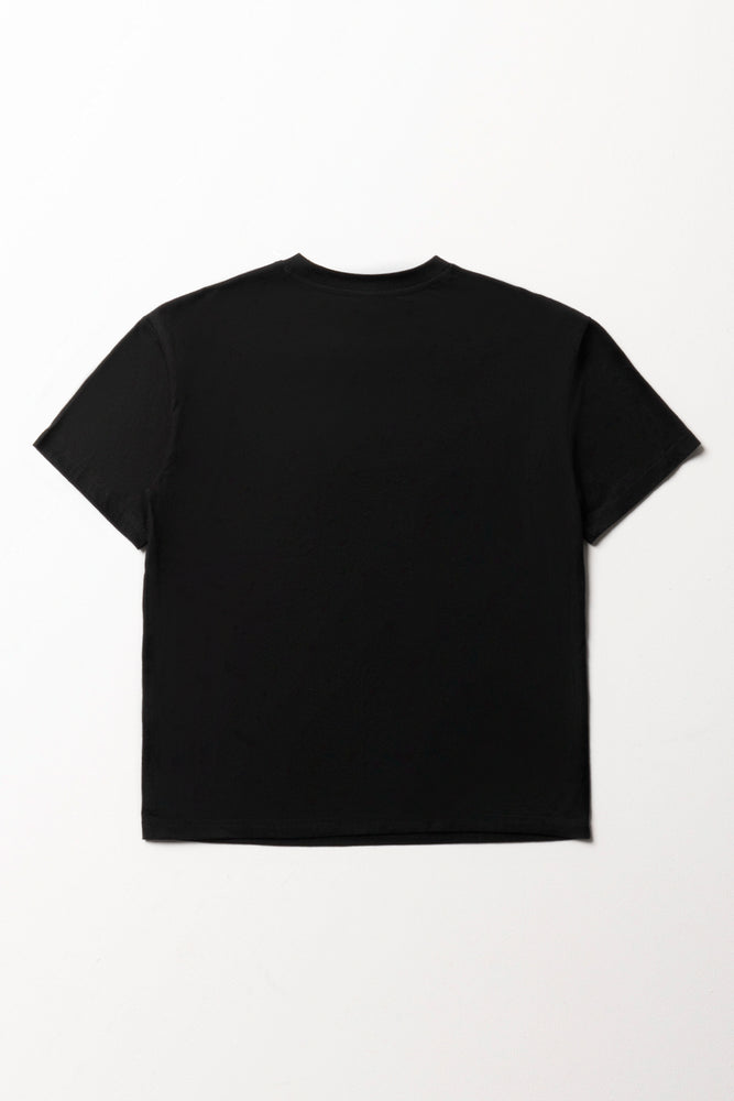 California Dreaming Oversized Short Sleeve T-Shirt Black (2)