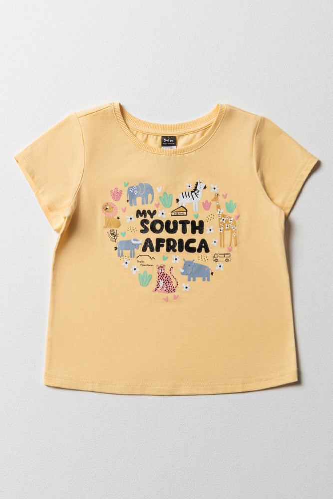 Short Sleeve T-Shirt Yellow