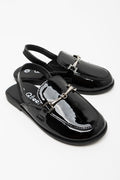 Slingback Loafer Black