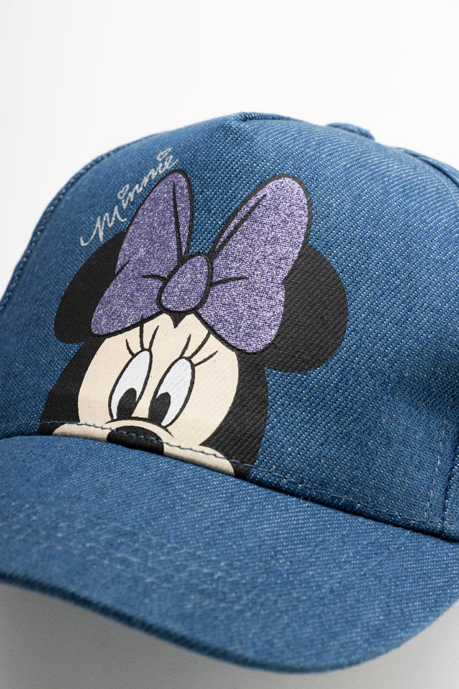 Minnie Mouse Peak Cap & Sunglasses Set Blue