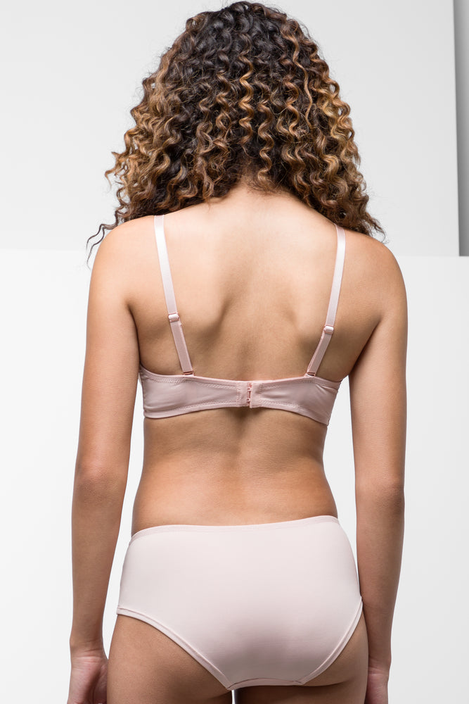 2 Pack Smooth Multiway Bras Black & Light Pink (3)