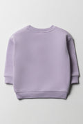 Snoopy Styled Tracktop Fleece Lilac (2)