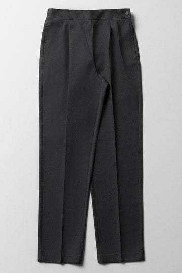 Primary School Girls Pants Slim-Fit Grey