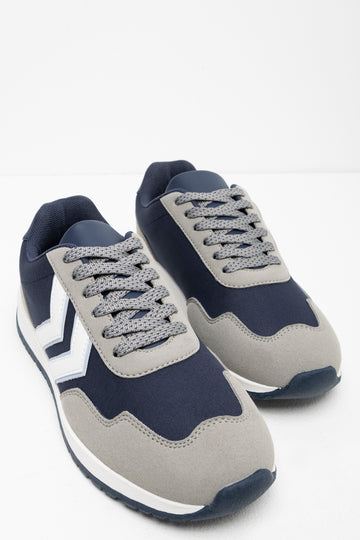 Retro Trainer Navy