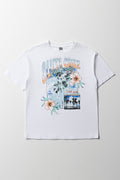 Oversized Short Sleeve T-Shirt White