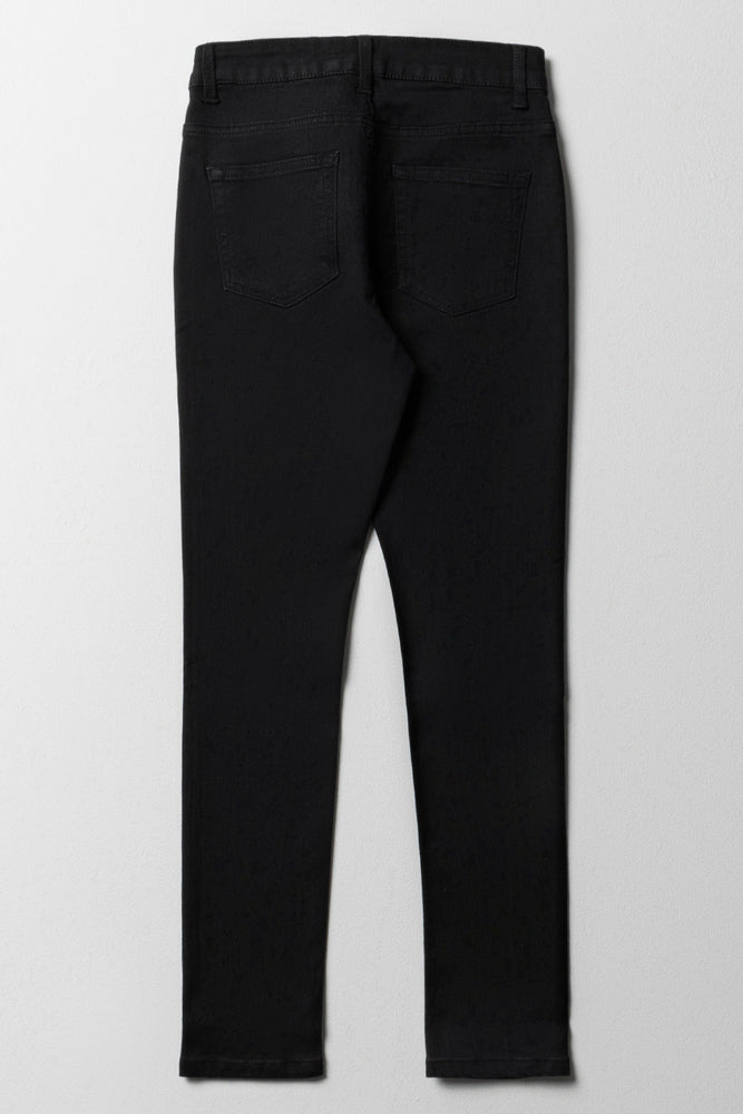 Skinny Denim Jeans Black (3)