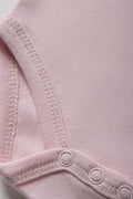 Short Sleeve Girl Body Vest Pink (2)