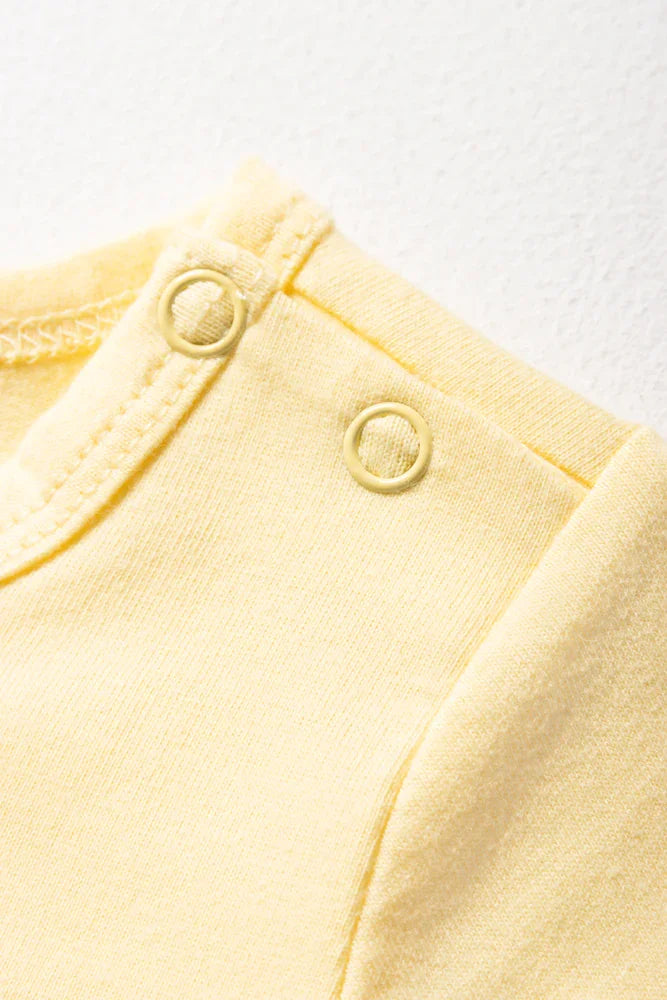 Giraffe Romper Yellow (1)